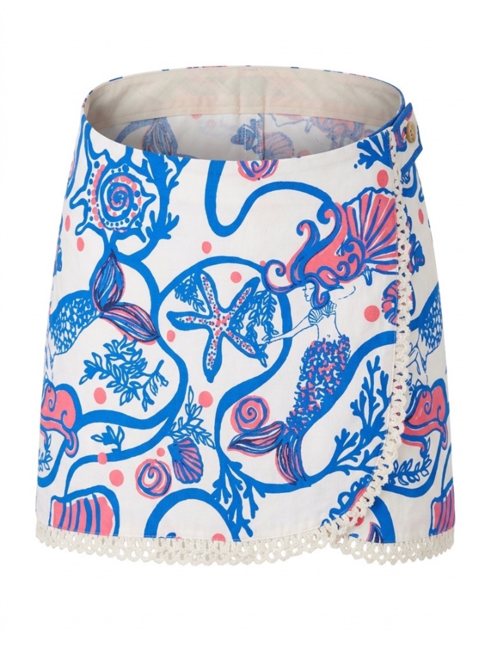 Lilly Pulitzer Lynch Scale and Tails Skort - size 12